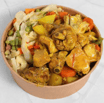 Brown Stew Chicken Meal